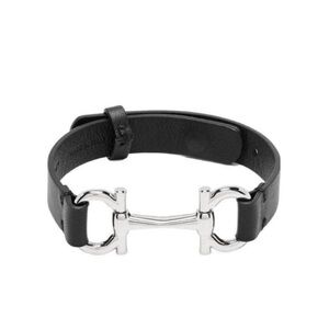 NWT Salvatore Ferragamo
Logo buckle bracelet